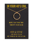 In Your 40's Era | Unique Birthday Gift For 40 Year Old