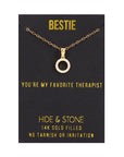 Bestie- You're My Favorite Therapist | Unique BFF Gift